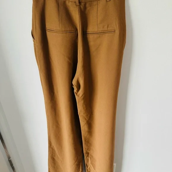 Anine Bing Carrie Wide Leg Pleated Front Pant - Picture 8 of 10